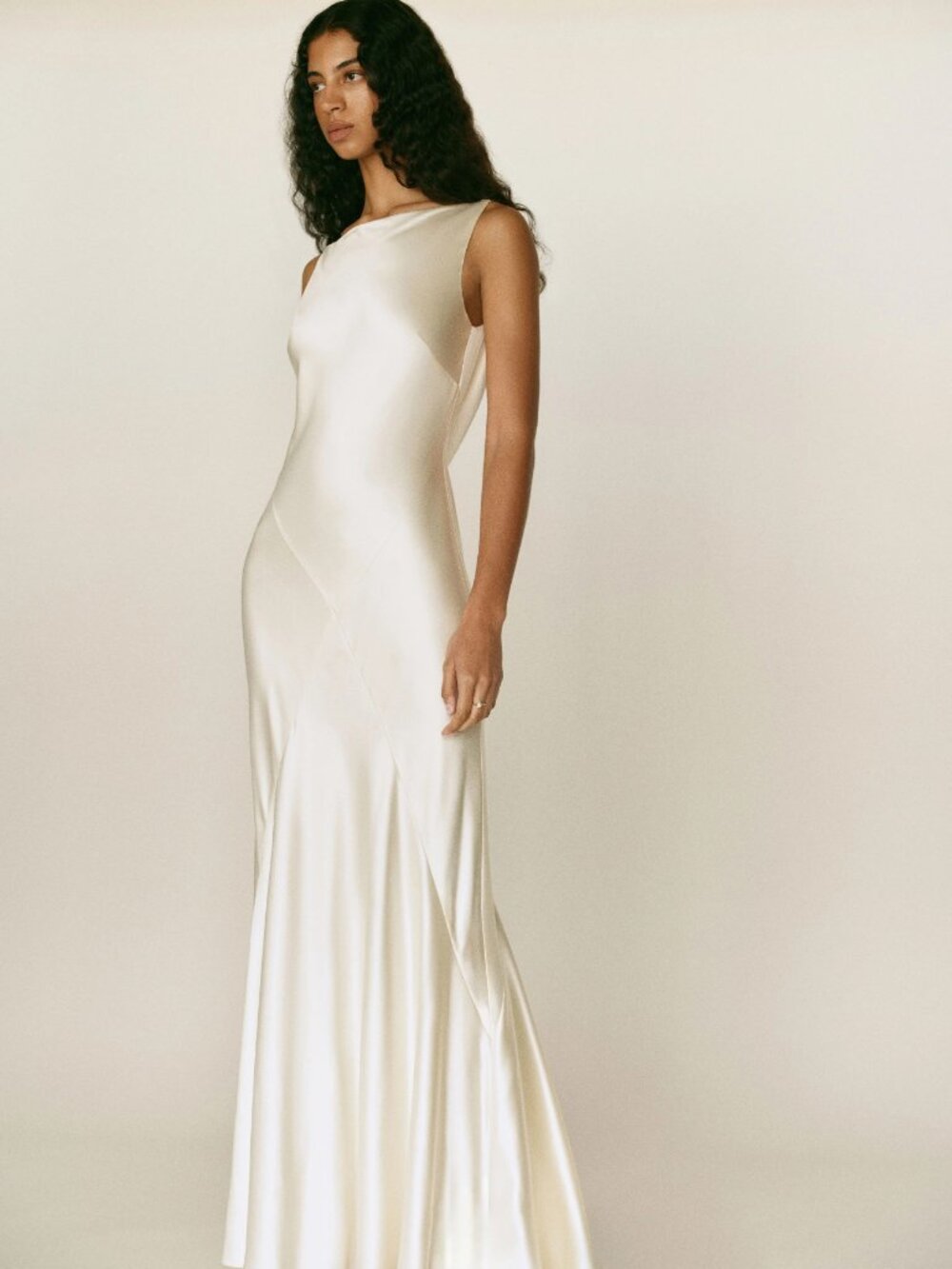 Reformation, Isabelle Silk Dress, Size 0 - Picture 4 of 5